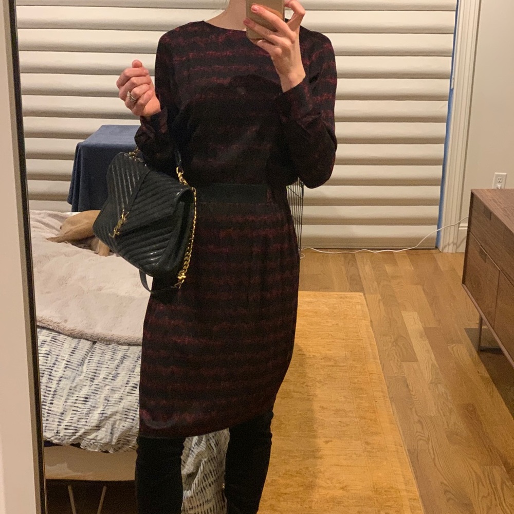 Gerard Darel elegant pure silk dress